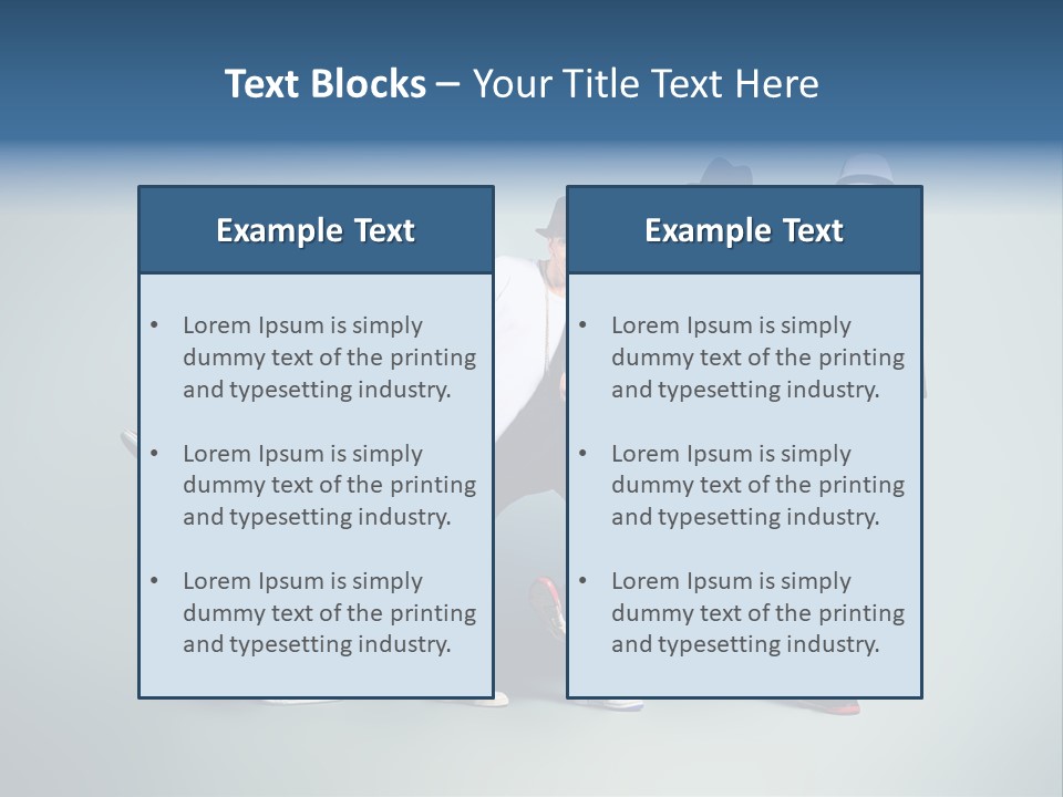 Freestyle Female Expression PowerPoint Template