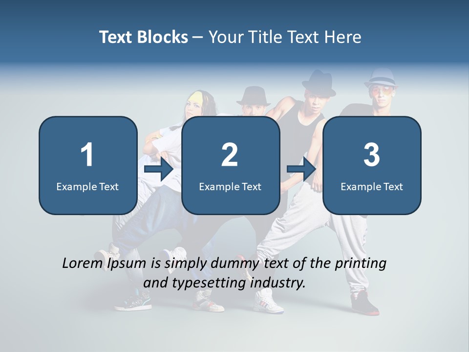 Freestyle Female Expression PowerPoint Template