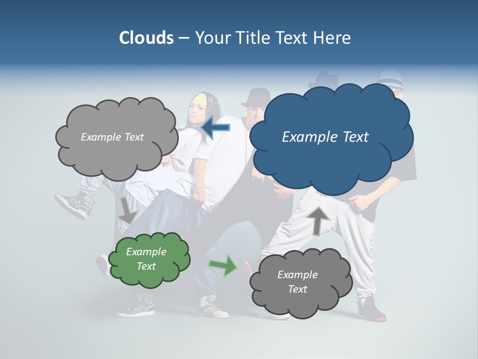 Freestyle Female Expression PowerPoint Template