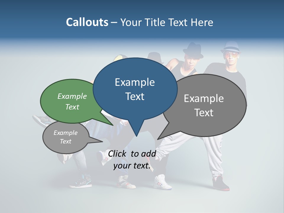 Freestyle Female Expression PowerPoint Template