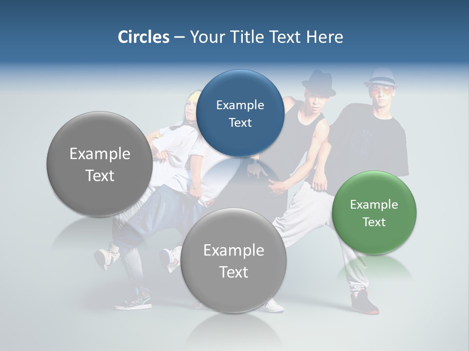 Freestyle Female Expression PowerPoint Template