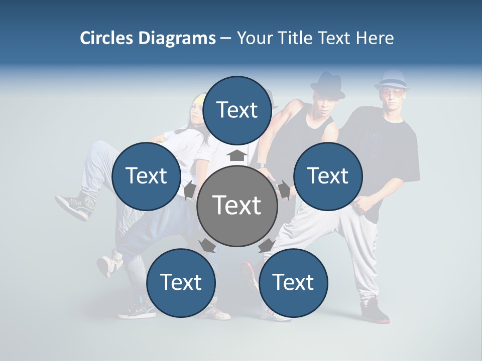 Freestyle Female Expression PowerPoint Template