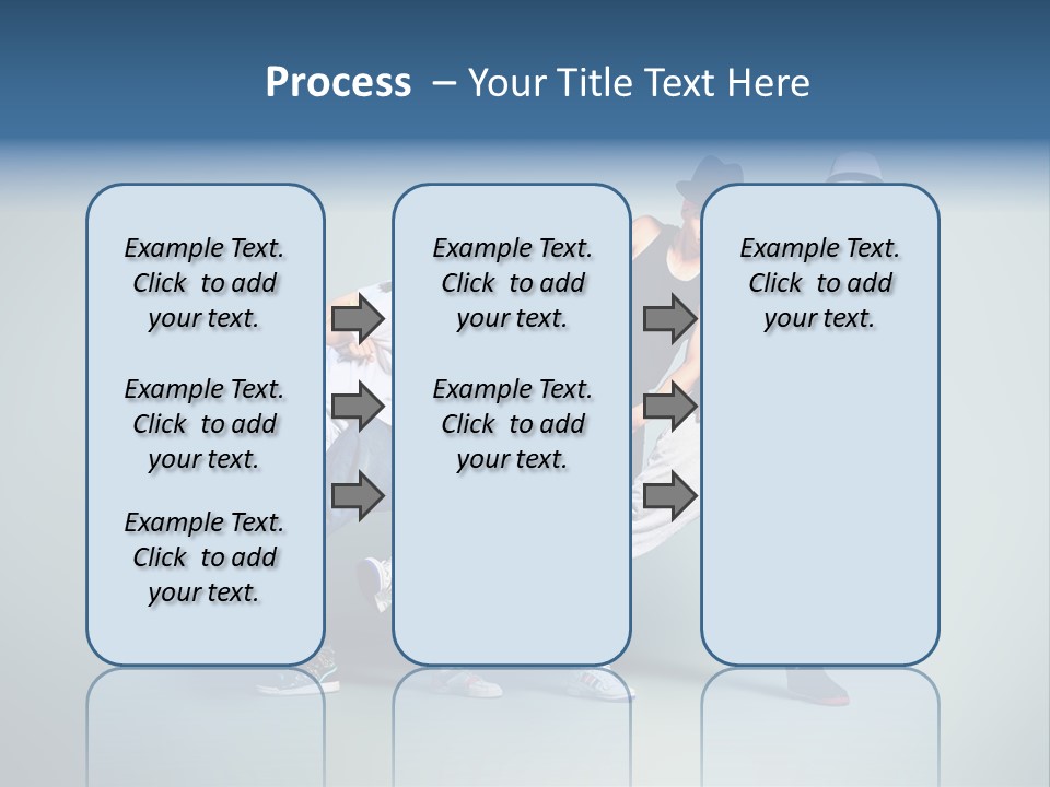 Freestyle Female Expression PowerPoint Template