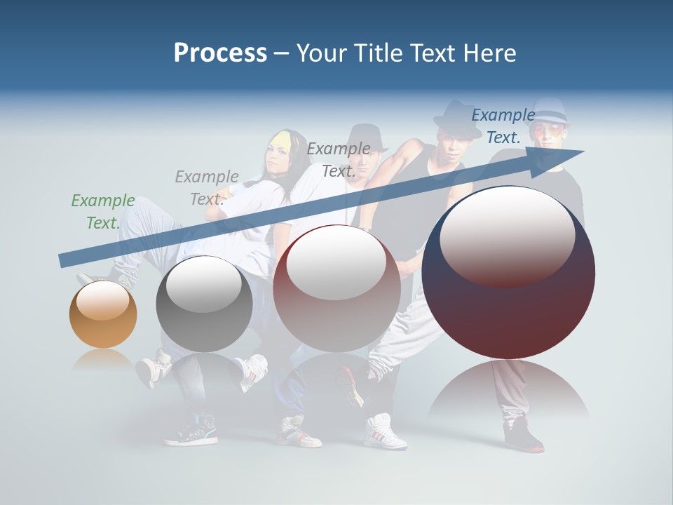 Freestyle Female Expression PowerPoint Template