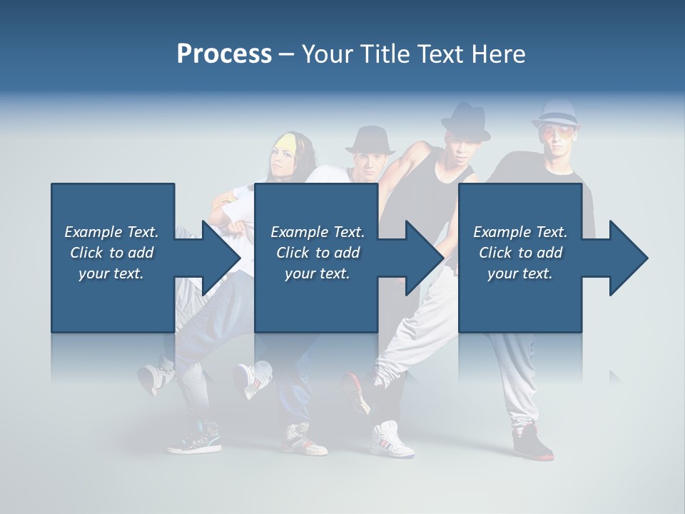 Freestyle Female Expression PowerPoint Template