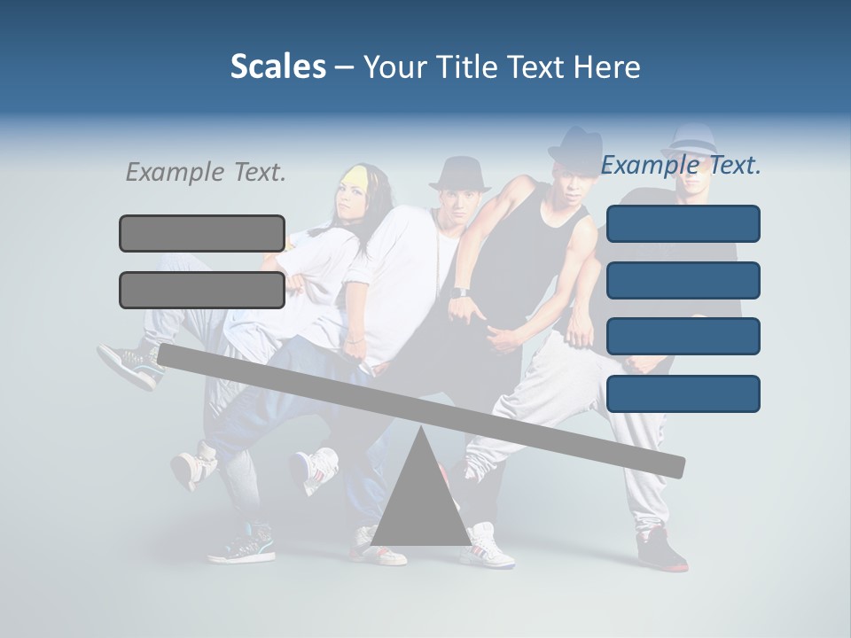 Freestyle Female Expression PowerPoint Template