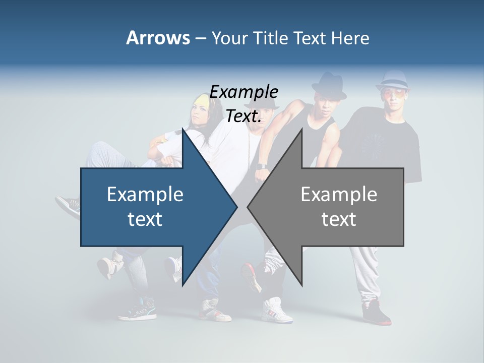 Freestyle Female Expression PowerPoint Template