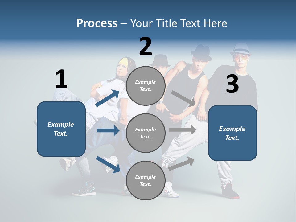 Freestyle Female Expression PowerPoint Template