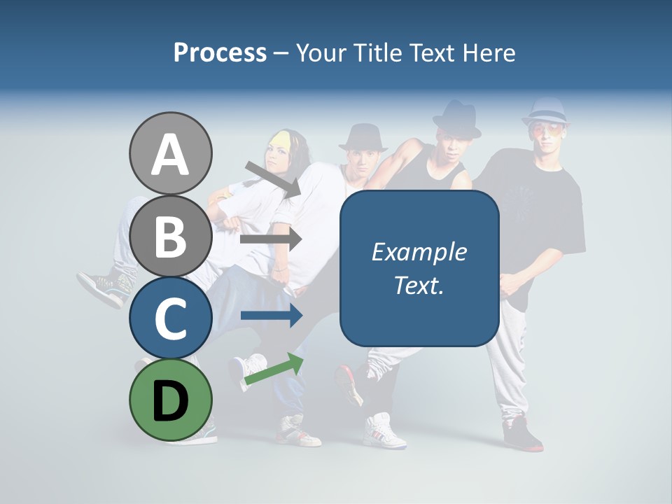 Freestyle Female Expression PowerPoint Template