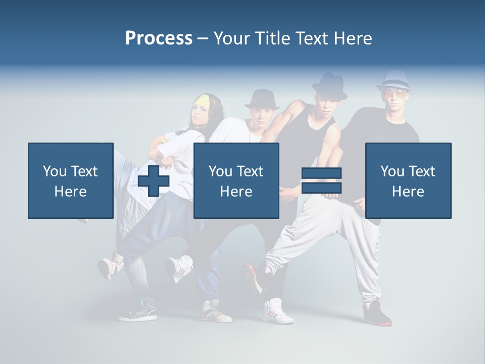 Freestyle Female Expression PowerPoint Template