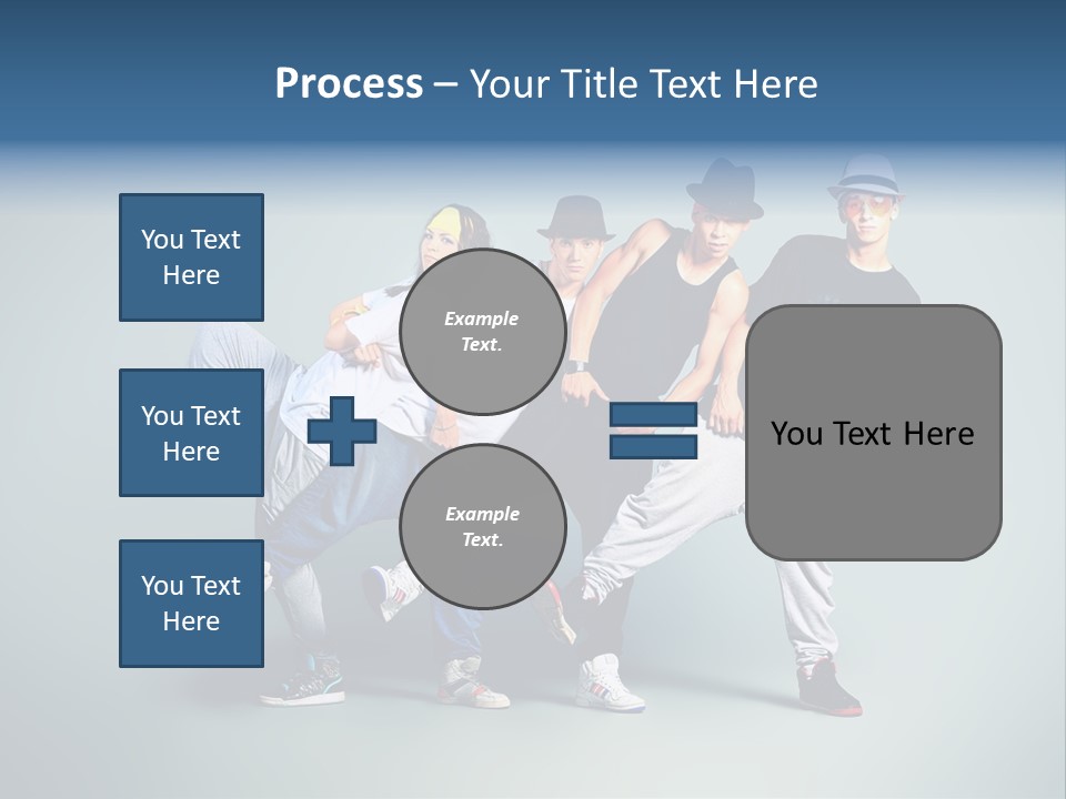 Freestyle Female Expression PowerPoint Template