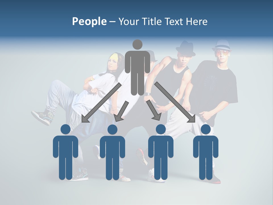 Freestyle Female Expression PowerPoint Template