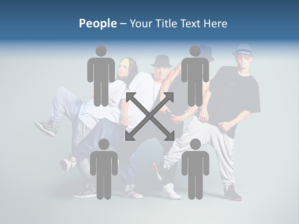 Freestyle Female Expression PowerPoint Template