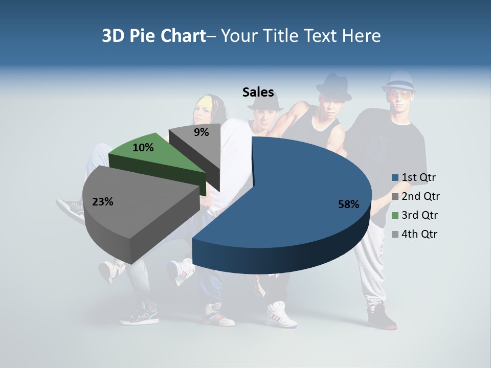 Freestyle Female Expression PowerPoint Template
