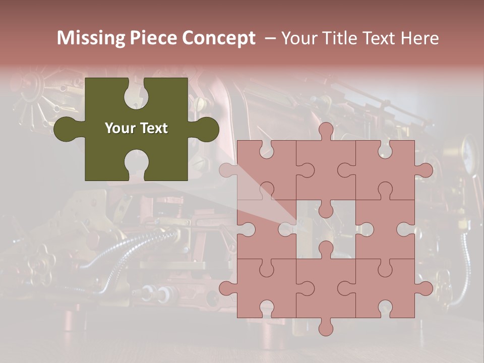 One Single Homemade PowerPoint Template