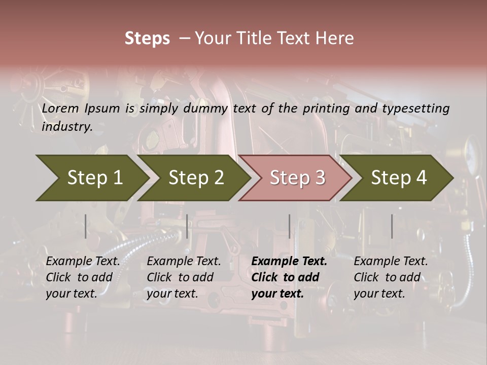 One Single Homemade PowerPoint Template