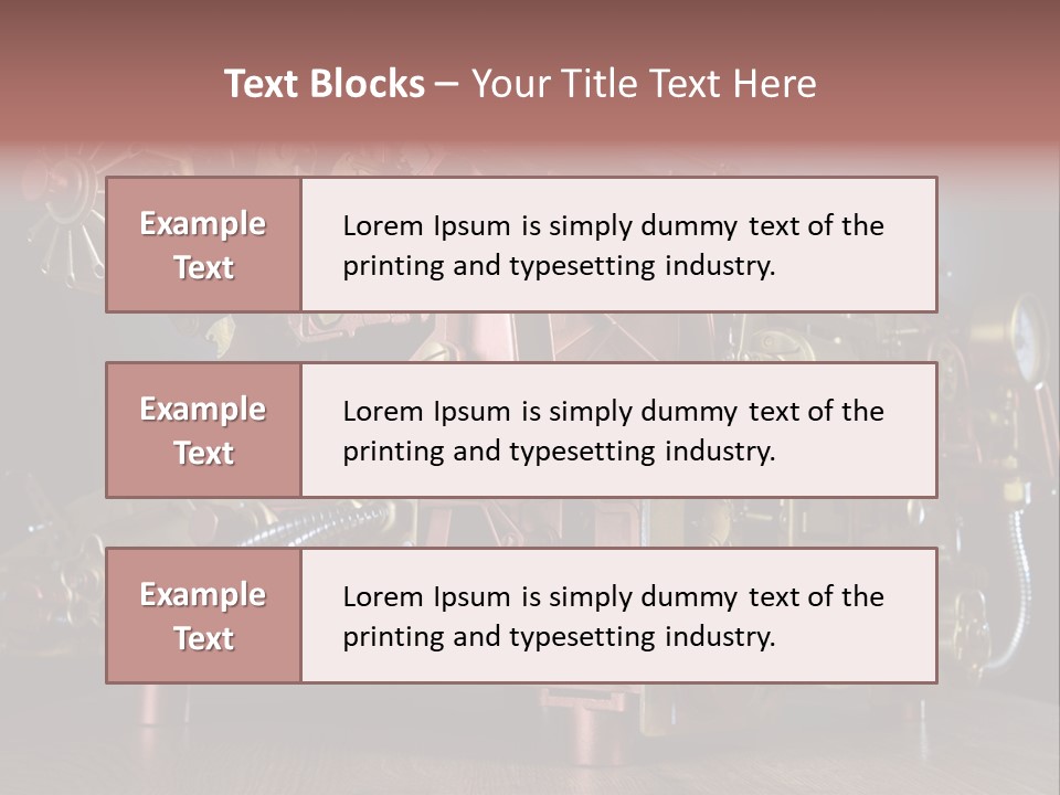 One Single Homemade PowerPoint Template