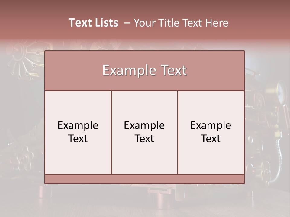 One Single Homemade PowerPoint Template