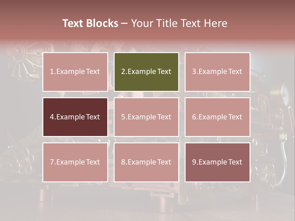 One Single Homemade PowerPoint Template