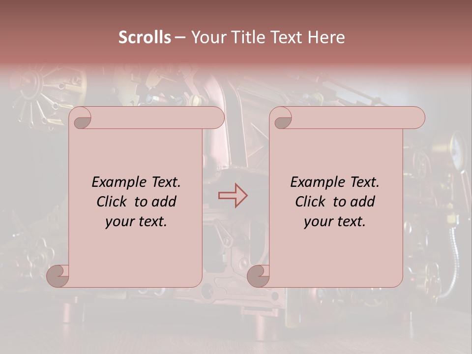 One Single Homemade PowerPoint Template
