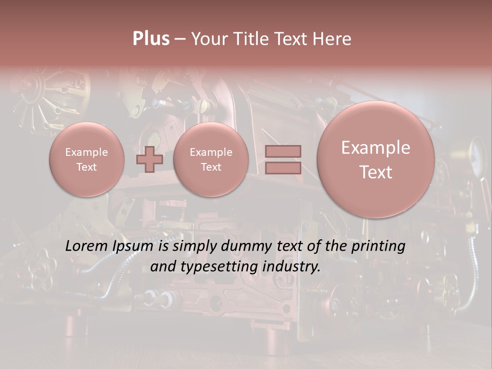 One Single Homemade PowerPoint Template