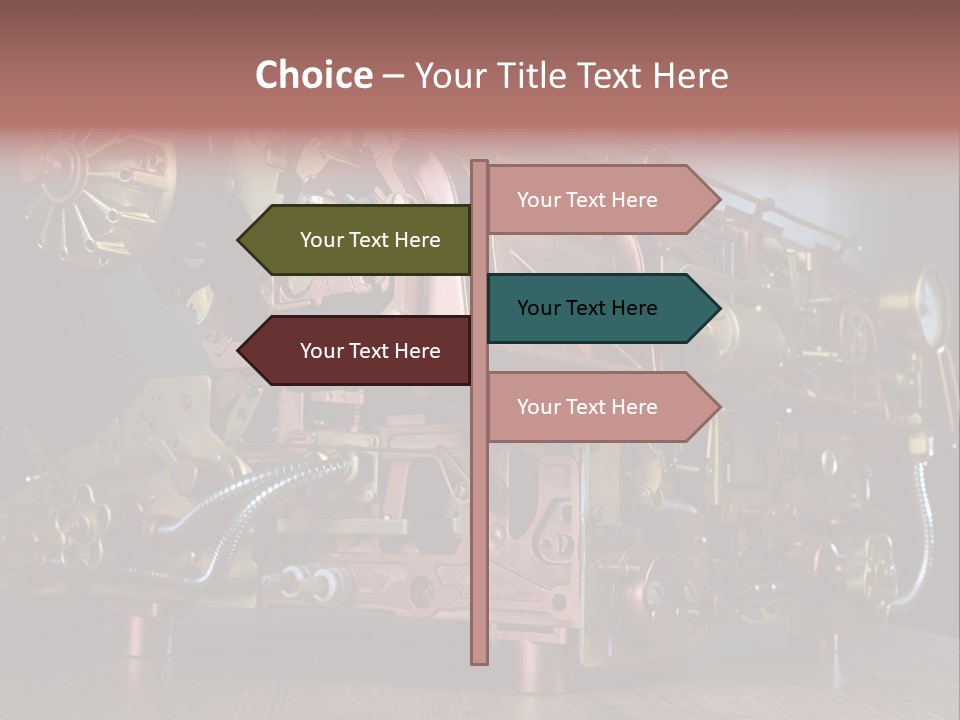 One Single Homemade PowerPoint Template