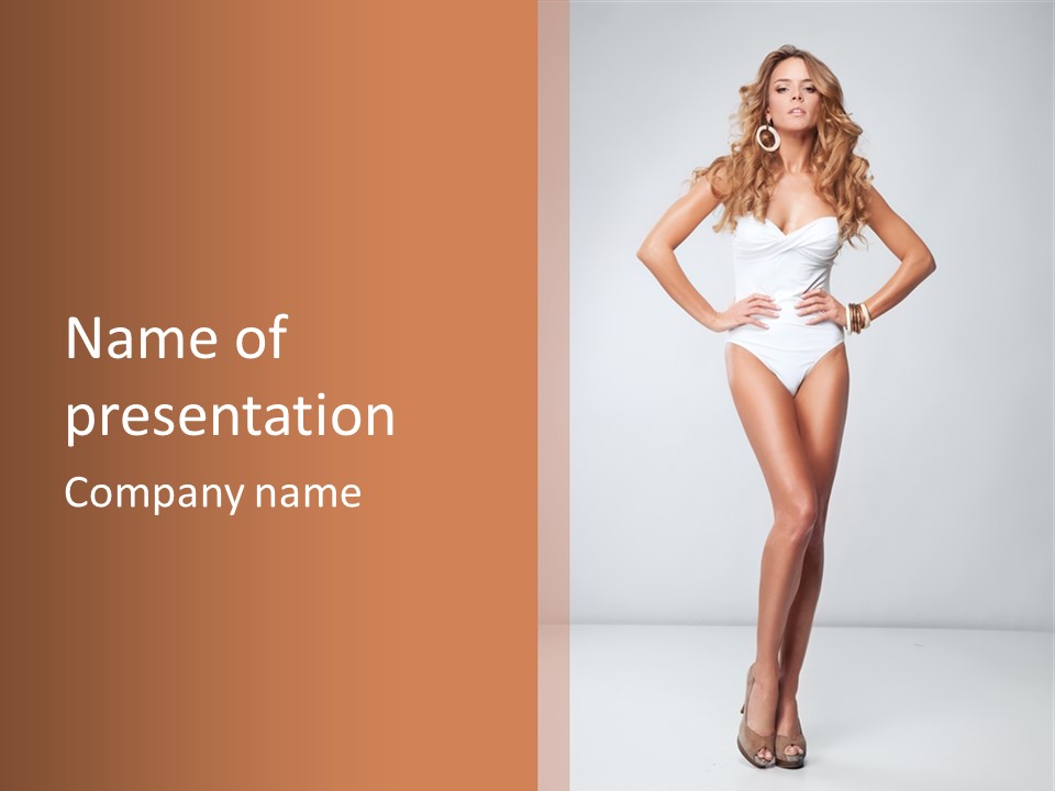 Skin Sensual Beautiful PowerPoint Template