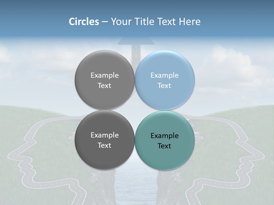 Bridge Togetherness Concept PowerPoint Template