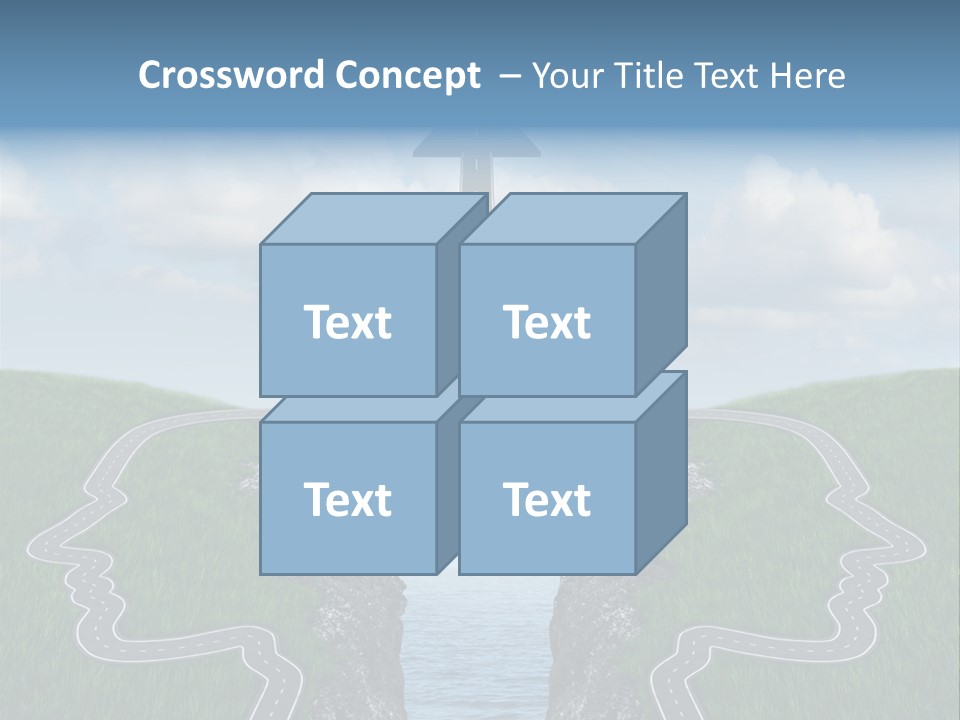 Bridge Togetherness Concept PowerPoint Template