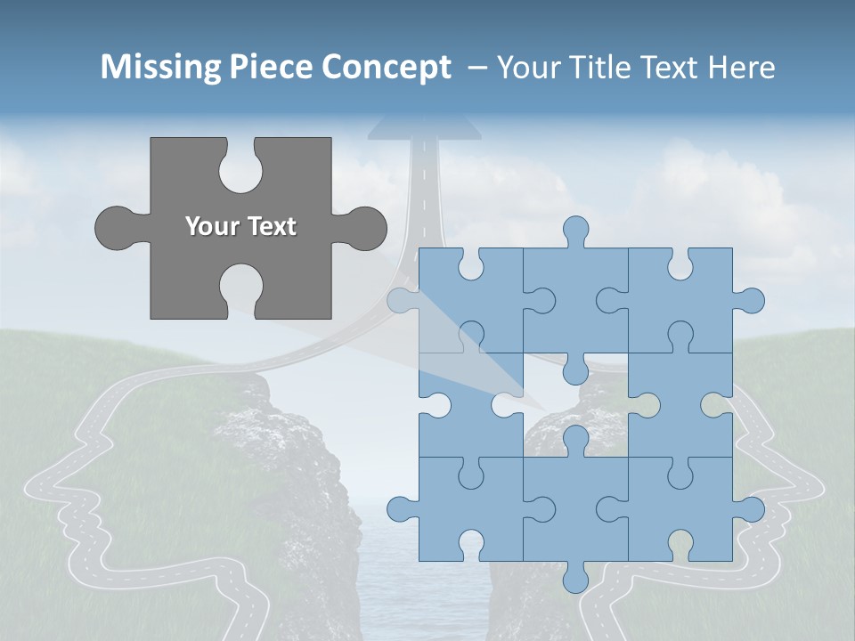 Bridge Togetherness Concept PowerPoint Template