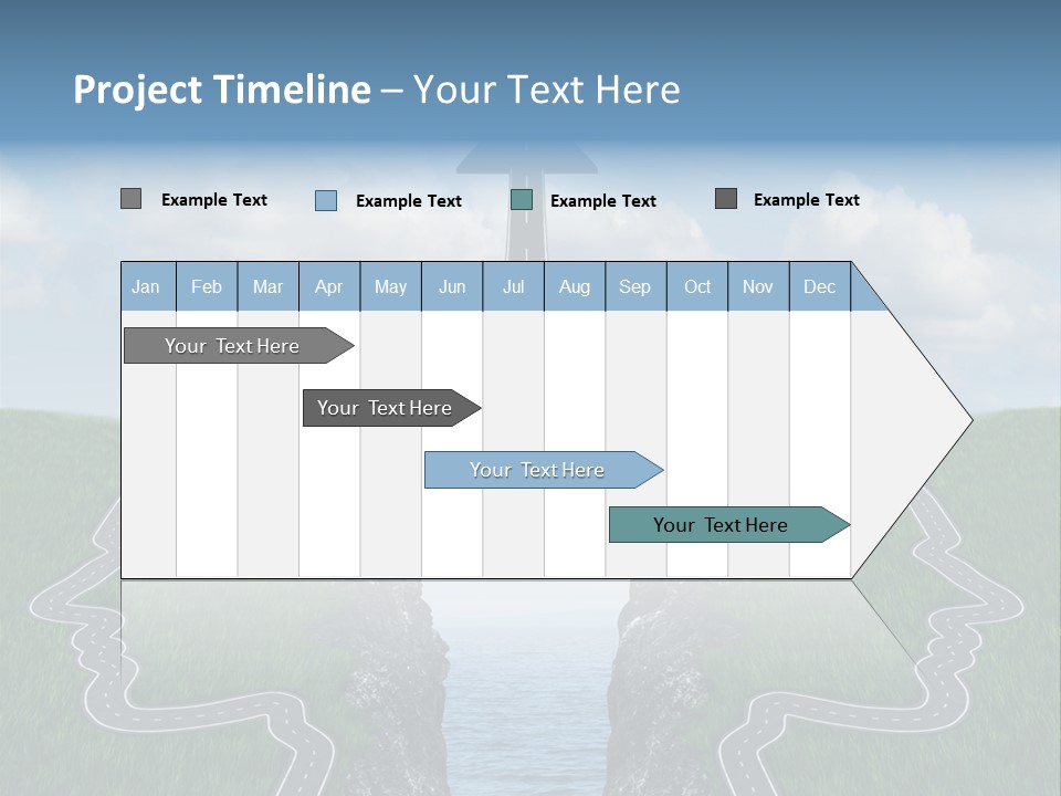 Bridge Togetherness Concept PowerPoint Template