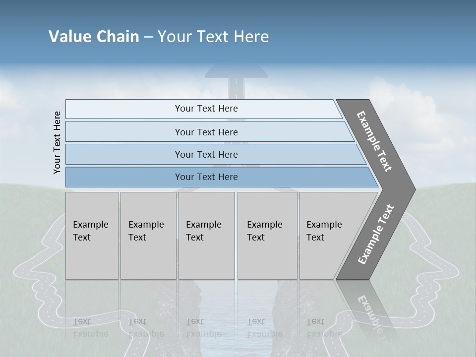 Bridge Togetherness Concept PowerPoint Template