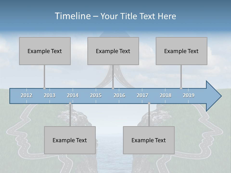 Bridge Togetherness Concept PowerPoint Template