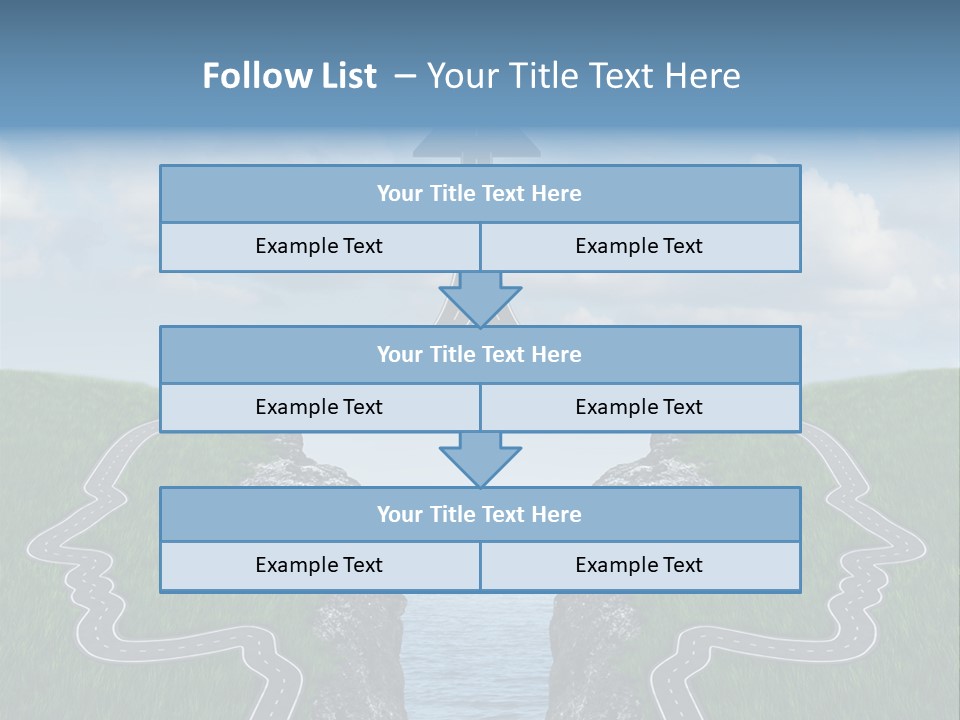 Bridge Togetherness Concept PowerPoint Template