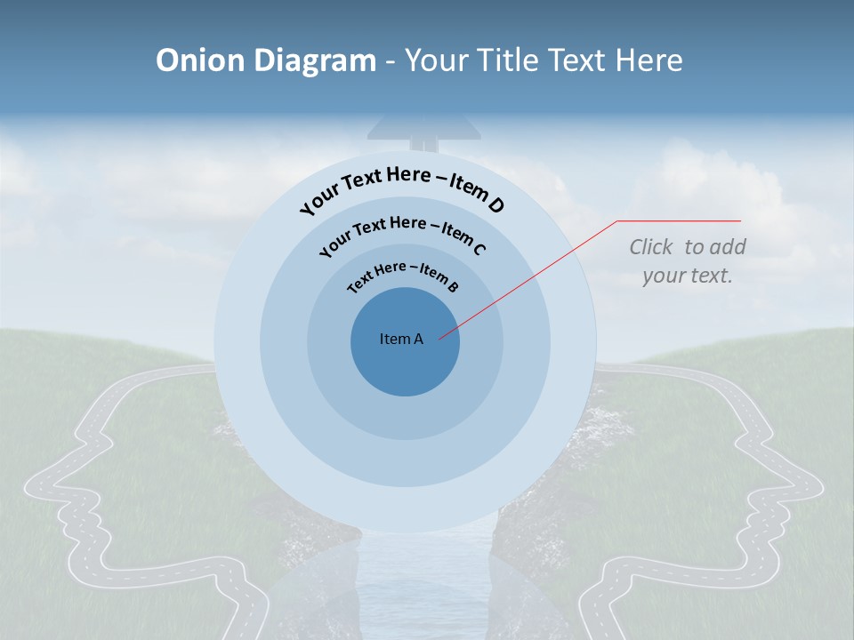 Bridge Togetherness Concept PowerPoint Template