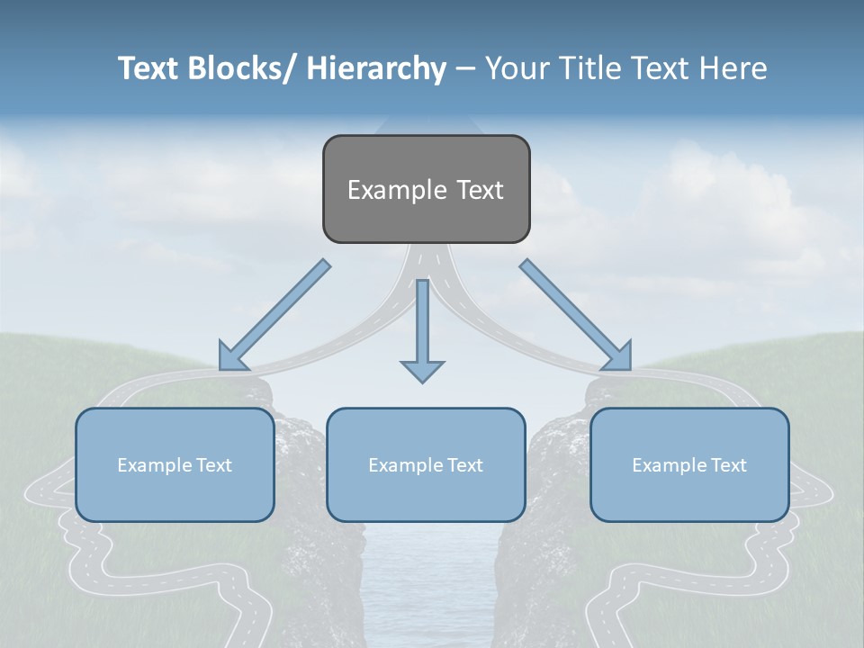 Bridge Togetherness Concept PowerPoint Template