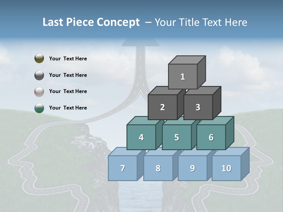 Bridge Togetherness Concept PowerPoint Template