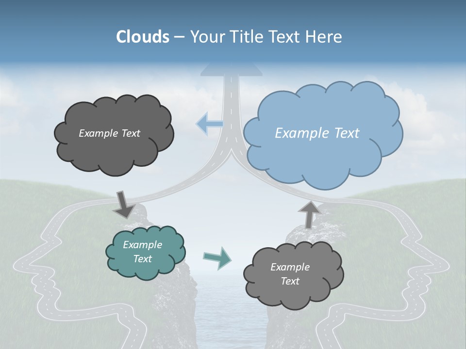 Bridge Togetherness Concept PowerPoint Template