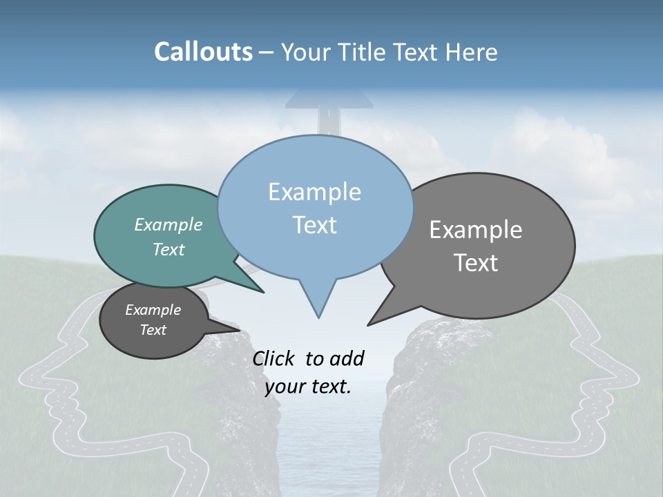 Bridge Togetherness Concept PowerPoint Template