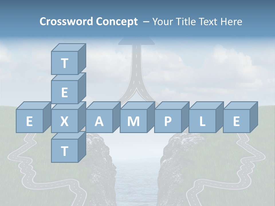 Bridge Togetherness Concept PowerPoint Template