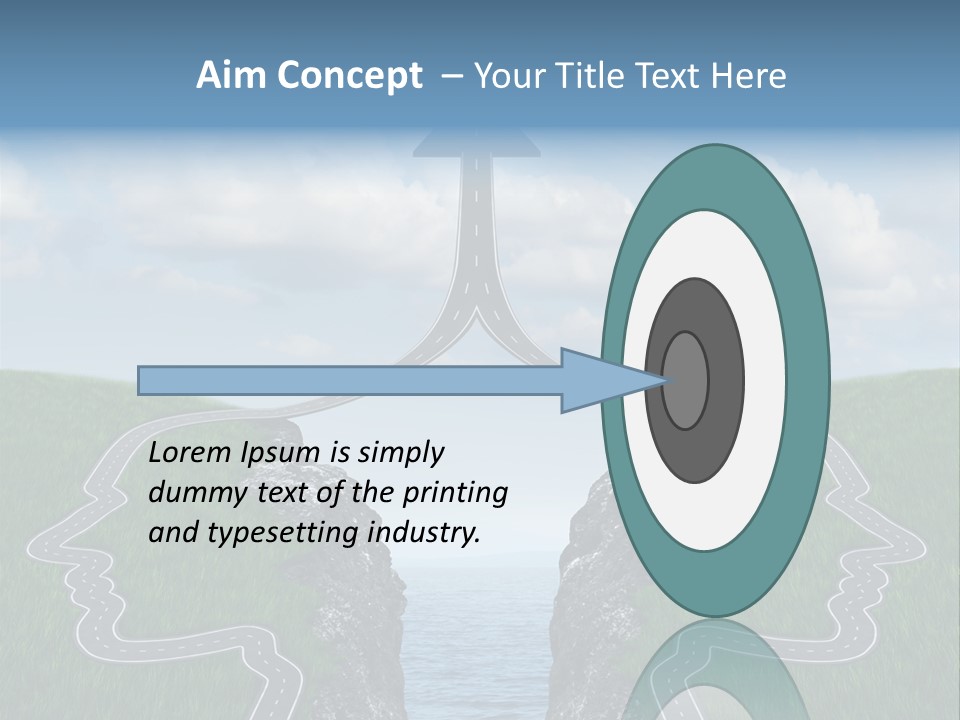 Bridge Togetherness Concept PowerPoint Template