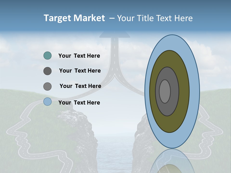 Bridge Togetherness Concept PowerPoint Template