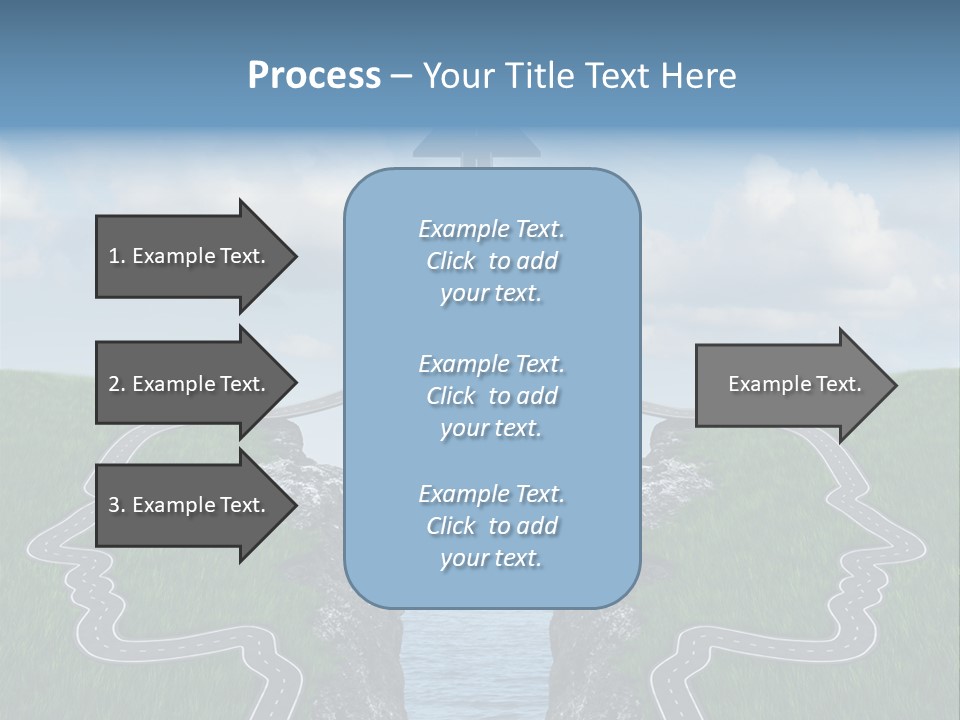 Bridge Togetherness Concept PowerPoint Template