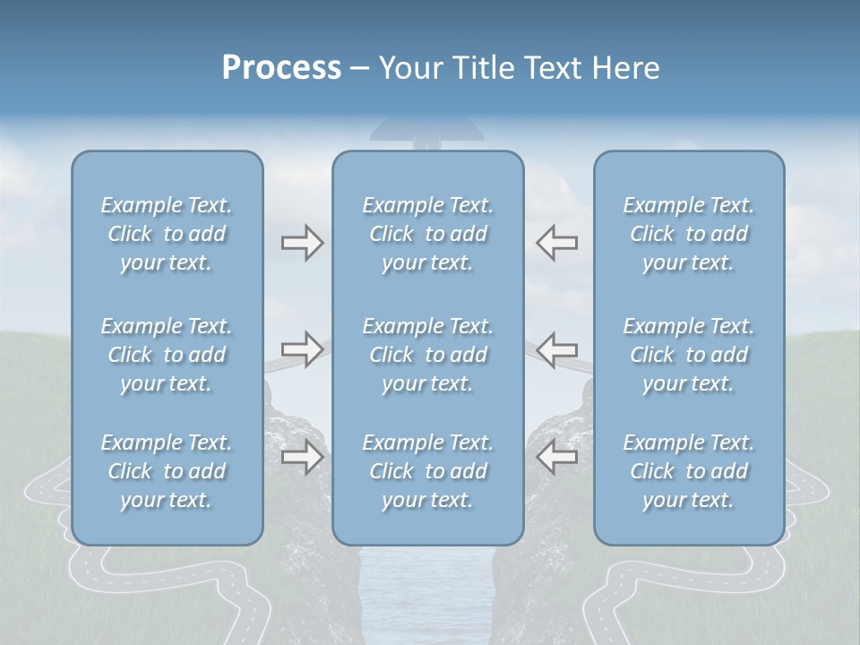 Bridge Togetherness Concept PowerPoint Template