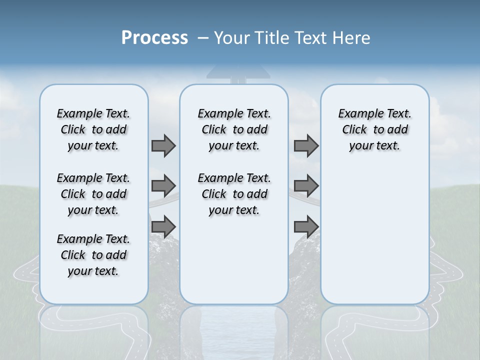 Bridge Togetherness Concept PowerPoint Template