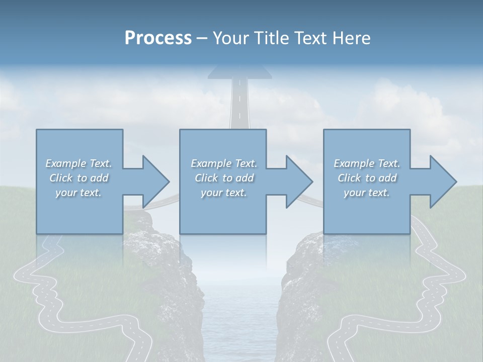 Bridge Togetherness Concept PowerPoint Template