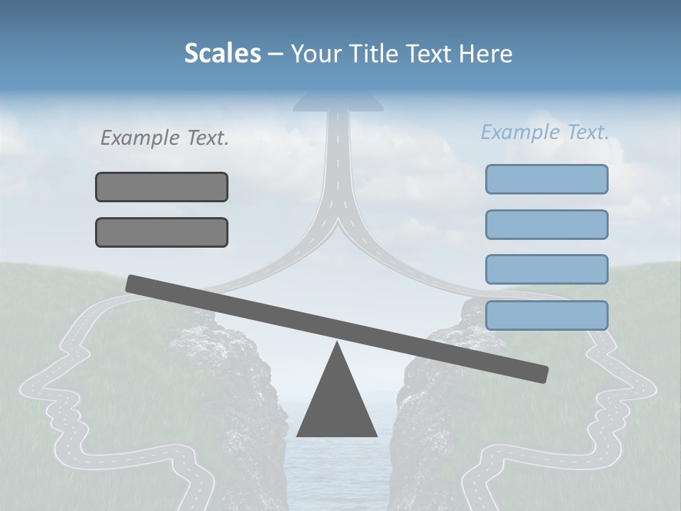 Bridge Togetherness Concept PowerPoint Template