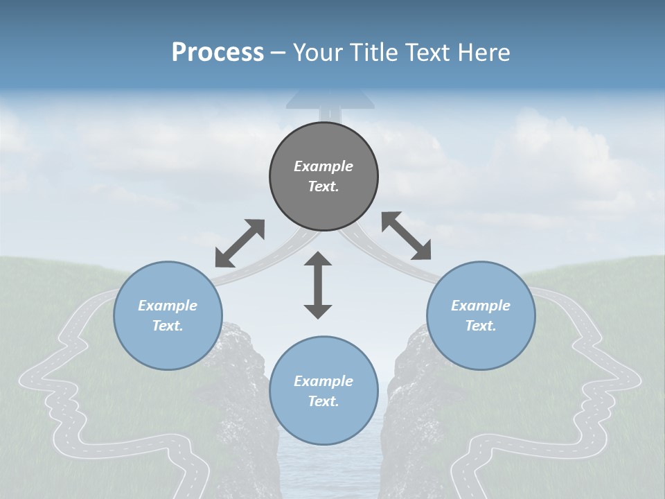 Bridge Togetherness Concept PowerPoint Template