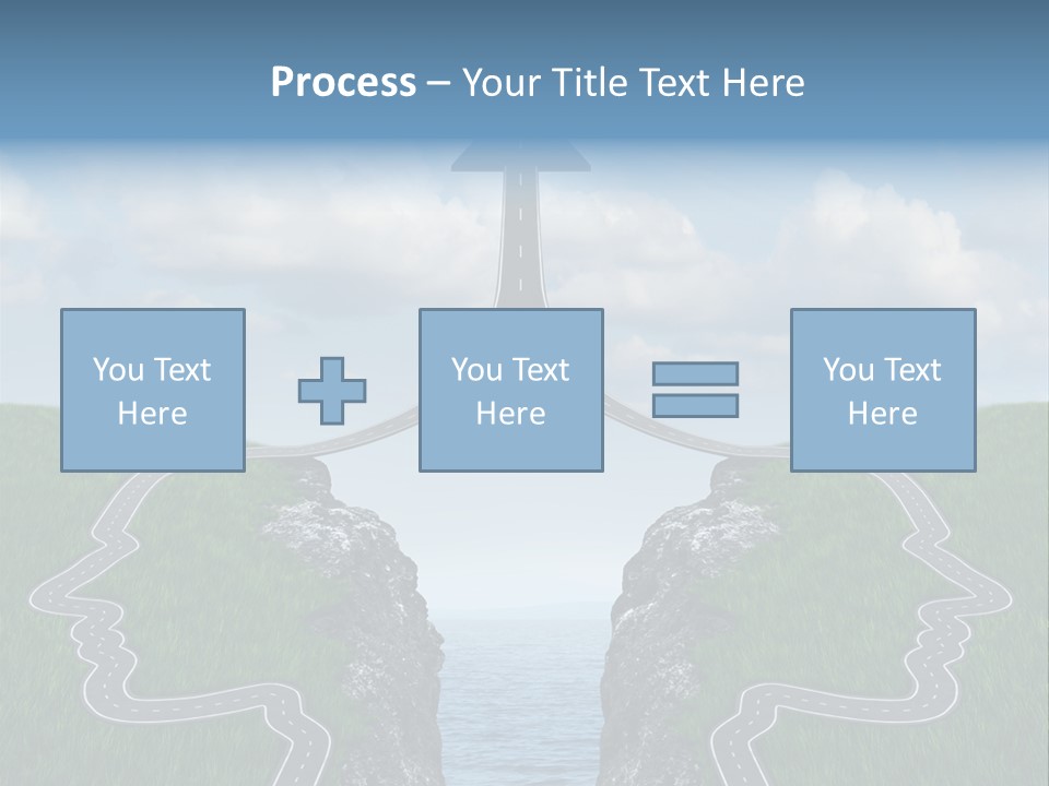 Bridge Togetherness Concept PowerPoint Template