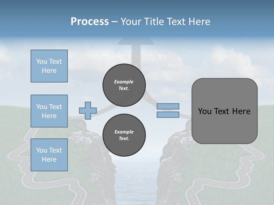 Bridge Togetherness Concept PowerPoint Template